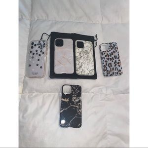 iPhone 11 Pro cases (lot of 5)